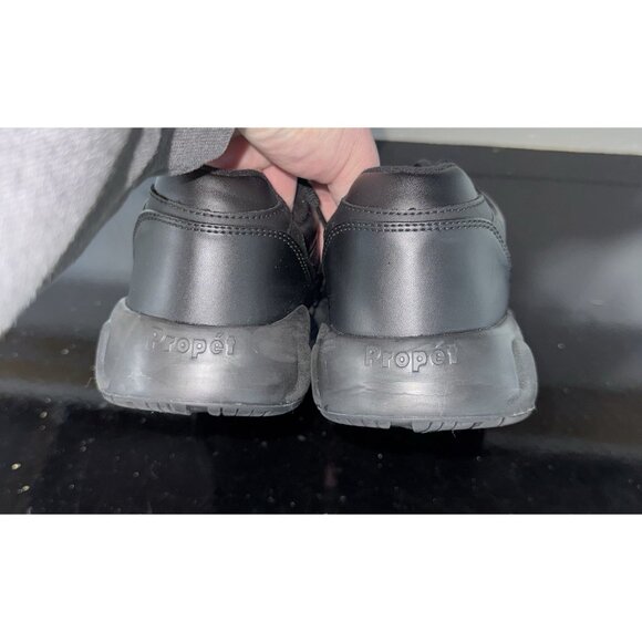 Propét Stability Walker Mens Leather Athletic Walking Shoes Size 9 E WIDE Black - Picture 3 of 8